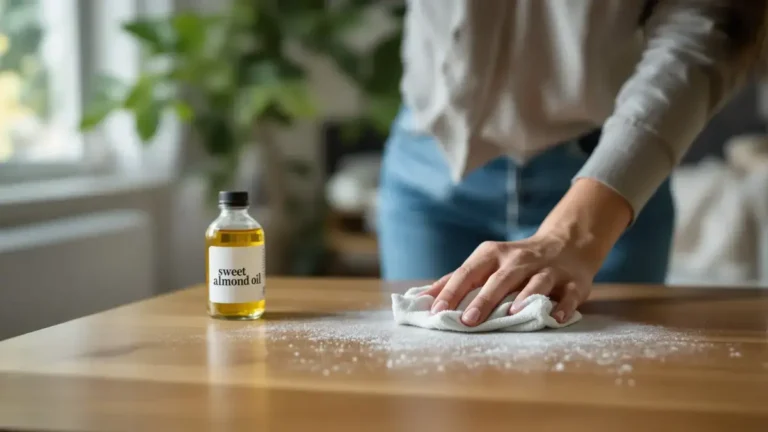 Huishoudelijke experts zijn het eens: het gebruik van deze plantaardige olie op je meubels bevordert de ophoping van stof en onzichtbare verontreinigingen