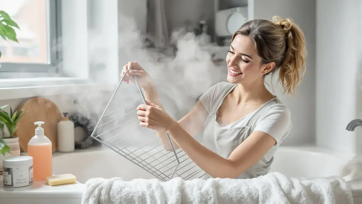 Zwartgeblakerde ovenroosters een vaak vergeten methode maakt ze in 30 minuten vlekkeloos schoon